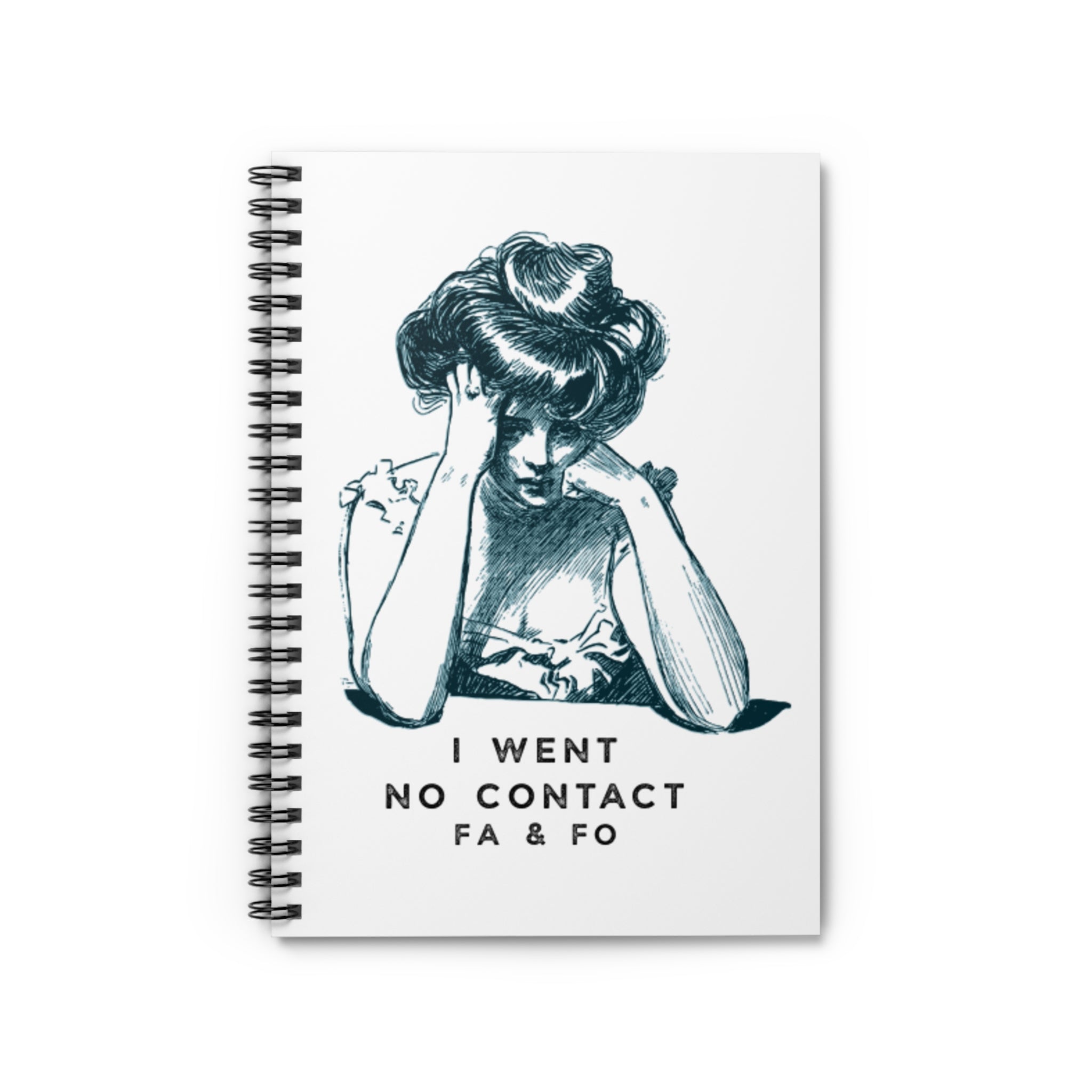 Go No Contact!! Spiral Notebook - Ruled Line