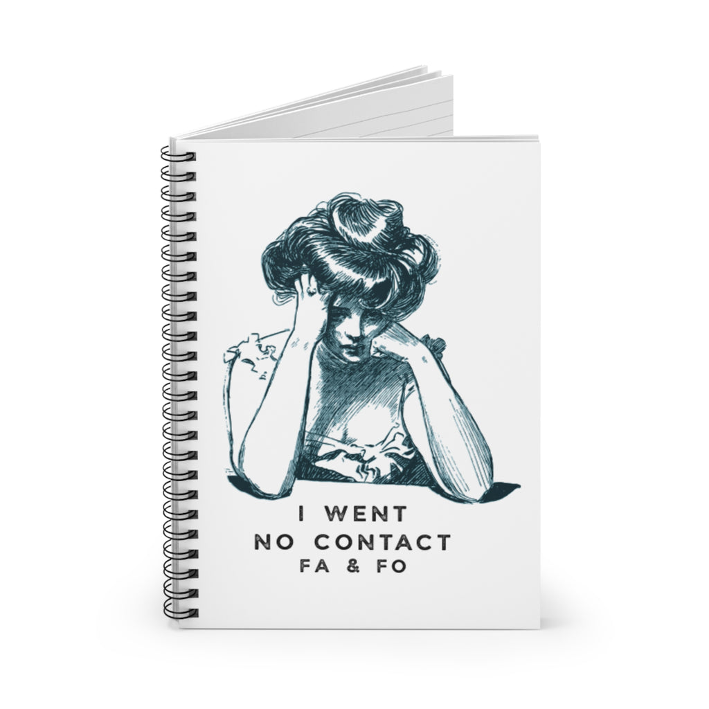 Go No Contact!! Spiral Notebook - Ruled Line